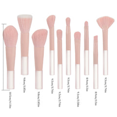 10 color Mini makeup brush Travel portable Makeup Tool Makeup Puff - Palm Brush Professional Makeup tool set Christmas gift 10 color Mini makeup brush Travel portable Makeup Tool Makeup Puff - Palm Brush Professional Makeup tool set Christmas gift