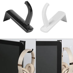 1-2pcs Headphone Holder Hanger Wall PC Monitor Stand Durable Headphone Accessory Headset Hanging Hook Universal Monitor Bracket 1-2pcs Headphone Holder Hanger Wall PC Monitor Stand Durable Headphone Accessory Headset Hanging Hook Universal Monitor Bracket