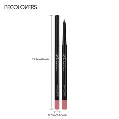 Waterproof Matte Lipliner Pencil Red Contour Tint Lipstick Long Lasting Non-stick Cup Moisturising Lips Makeup 12 Colors Waterproof Matte Lipliner Pencil Red Contour Tint Lipstick Long Lasting Non-stick Cup Moisturising Lips Makeup 12 Colors