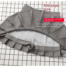 Brown Skirt Ladies 2022 Summer Clothes Women's High Waist Harajuku Korean Style Black Mini Pleated Skirt For School Girl Uniform Brown Skirt Ladies 2022 Summer Clothes Women's High Waist Harajuku Korean Style Black Mini Pleated Skirt For School Girl Uniform