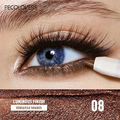 1PC Waterproof Eyeshadow Sticks Long Lasting High Pigmented Shimmer Glitter And Matte Neutral Brown Eyeshadow Pencil Crayon 1PC Waterproof Eyeshadow Sticks Long Lasting High Pigmented Shimmer Glitter And Matte Neutral Brown Eyeshadow Pencil Crayon