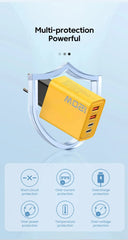 120W Fast Charger Type C Quick Charge 3.0 USB Charger Adapter For iPhone Samsung Xiaomi PD USB Charger Fast Charging Plug 120W Fast Charger Type C Quick Charge 3.0 USB Charger Adapter For iPhone Samsung Xiaomi PD USB Charger Fast Charging Plug