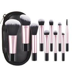 10 color Mini makeup brush Travel portable Makeup Tool Makeup Puff - Palm Brush Professional Makeup tool set Christmas gift 10 color Mini makeup brush Travel portable Makeup Tool Makeup Puff - Palm Brush Professional Makeup tool set Christmas gift