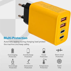 120W Fast Charging 4 Ports Mobile Phone Charger QC3.0 USB Type C Chargers Dual PD Wall Adapter EU/US/UK Plug for iPhone15 Xiaomi 120W Fast Charging 4 Ports Mobile Phone Charger QC3.0 USB Type C Chargers Dual PD Wall Adapter EU/US/UK Plug for iPhone15 Xiaomi