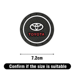 1/2Pcs Car Anti-Slip Silicone Pad Water Cup Holder Drink Coaster Accessories For Toyota Chr Verso Hiace Prius Yaris Trd Corolla 1/2Pcs Car Anti-Slip Silicone Pad Water Cup Holder Drink Coaster Accessories For Toyota Chr Verso Hiace Prius Yaris Trd Corolla