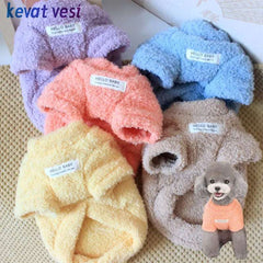 Winter Dog Sweater Warm Plush Dog Clothes for Small Medium Dogs Cats Soft Puppy Coat Jacket Chihuahua Teddy Costums Dog Supplies Winter Dog Sweater Warm Plush Dog Clothes for Small Medium Dogs Cats Soft Puppy Coat Jacket Chihuahua Teddy Costums Dog Supplies