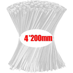 1000/100Pcs Nylon Cable Ties Self-locking Cord Ties Straps Adjustable Cables Fastening Loop Home Office Wire Zip Ties Wholesale 1000/100Pcs Nylon Cable Ties Self-locking Cord Ties Straps Adjustable Cables Fastening Loop Home Office Wire Zip Ties Wholesale
