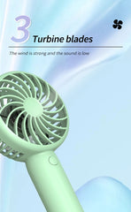 1200mAh Mini Portable FansHandheld USB Rechargeable Quiet Handheld FanAir cooler Outdoor Travel Hand Fans ventilation Fan 1200mAh Mini Portable FansHandheld USB Rechargeable Quiet Handheld FanAir cooler Outdoor Travel Hand Fans ventilation Fan