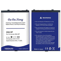 1600mAh Top Battery For Nintendo Gameboy Advance GBA SP GBASP Bateria 1600mAh Top Battery For Nintendo Gameboy Advance GBA SP GBASP Bateria