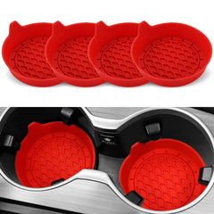 2/4pcs Car Cup Holder Coaster Silicone Cup Holder Insert Universal Non-Slip Cup Holders Car Accessories Interior Silent Cup Pad 2/4pcs Car Cup Holder Coaster Silicone Cup Holder Insert Universal Non-Slip Cup Holders Car Accessories Interior Silent Cup Pad