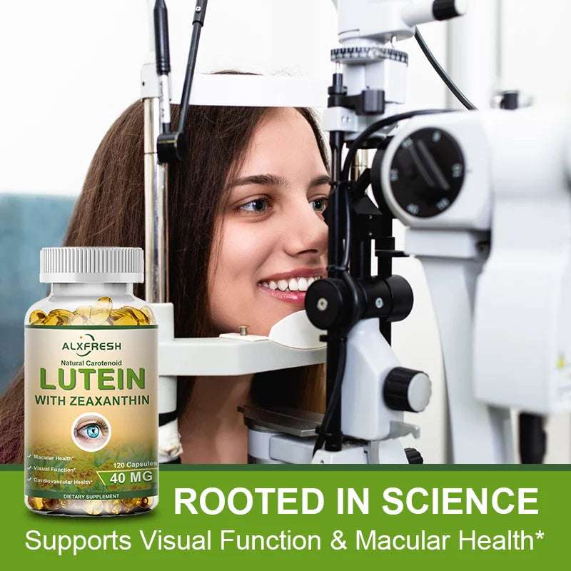 Alxfresh Lutein 40 mg With Zeaxanthin Health Supplements and Eyes Vitamins Supports Eye Strain Dry Eyes and Vision Health Alxfresh Lutein 40 mg With Zeaxanthin Health Supplements and Eyes Vitamins Supports Eye Strain Dry Eyes and Vision Health