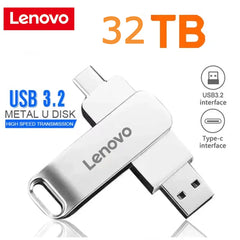 Lenovo Type C USB Flash Drives 2TB Pendrive USB 3.0 Interface Pen Drive OTC Large Capacity 16TB U Disk Memory Stick For Phone PC Lenovo Type C USB Flash Drives 2TB Pendrive USB 3.0 Interface Pen Drive OTC Large Capacity 16TB U Disk Memory Stick For Phone PC