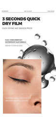 1/2 PCS Black Quick-Dry Eyeliner Pencil - 24H Lasting Smooth Matte Waterproof Anti-Smudge Liquid Eyeliner Makeup for Eyes 1/2 PCS Black Quick-Dry Eyeliner Pencil - 24H Lasting Smooth Matte Waterproof Anti-Smudge Liquid Eyeliner Makeup for Eyes