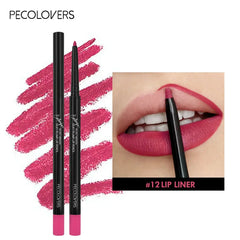 Waterproof Matte Lipliner Pencil Red Contour Tint Lipstick Long Lasting Non-stick Cup Moisturising Lips Makeup 12 Colors Waterproof Matte Lipliner Pencil Red Contour Tint Lipstick Long Lasting Non-stick Cup Moisturising Lips Makeup 12 Colors