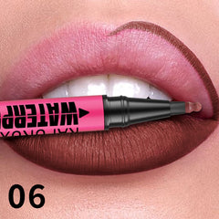 1PC Liquid Matte12-Color Lipliner Pencil Waterproof Plumping Stain Lipstick Natural Lip Liner Outline Lips Contour Makeup 1PC Liquid Matte12-Color Lipliner Pencil Waterproof Plumping Stain Lipstick Natural Lip Liner Outline Lips Contour Makeup