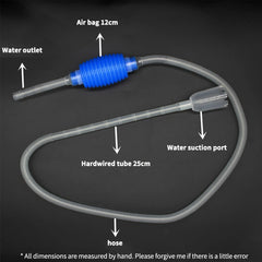 Aquarium Siphon Fish Tank Syphon Vacuum Gravel Water Filter Cleaner Siphon Pump Manual Cleaner ChangerSafe Vacuum Aquarium Siphon Fish Tank Syphon Vacuum Gravel Water Filter Cleaner Siphon Pump Manual Cleaner ChangerSafe Vacuum