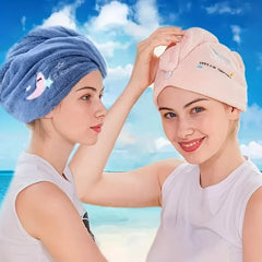 1pc Quickly Dry Hair Hat Super Absorbent Soft Bathroom Women Head Towels Girls Cute Hair Towel Hair Dry Wrap Bonnets 1pc Quickly Dry Hair Hat Super Absorbent Soft Bathroom Women Head Towels Girls Cute Hair Towel Hair Dry Wrap Bonnets