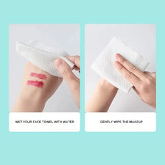 100PCS Disposable Thick 100% Cotton Face Towel Make Up Soft Removing Wipes Dry Cleanser Towelettes For Skin Care 100PCS Disposable Thick 100% Cotton Face Towel Make Up Soft Removing Wipes Dry Cleanser Towelettes For Skin Care