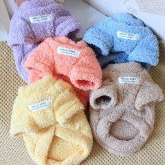 Winter Dog Sweater Warm Plush Dog Clothes for Small Medium Dogs Cats Soft Puppy Coat Jacket Chihuahua Teddy Costums Dog Supplies Winter Dog Sweater Warm Plush Dog Clothes for Small Medium Dogs Cats Soft Puppy Coat Jacket Chihuahua Teddy Costums Dog Supplies