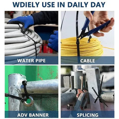 1000/100Pcs Nylon Cable Ties Self-locking Cord Ties Straps Adjustable Cables Fastening Loop Home Office Wire Zip Ties Wholesale 1000/100Pcs Nylon Cable Ties Self-locking Cord Ties Straps Adjustable Cables Fastening Loop Home Office Wire Zip Ties Wholesale