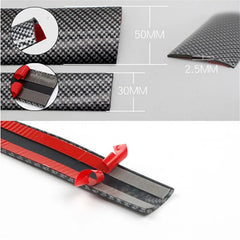 1.5M Car-Styling 5D Carbon Fiber Spoilers Styling DIY Refit Spoiler Universal For BMW Toyota Honda KIA Hyundai Opel Mazda NEW 1.5M Car-Styling 5D Carbon Fiber Spoilers Styling DIY Refit Spoiler Universal For BMW Toyota Honda KIA Hyundai Opel Mazda NEW