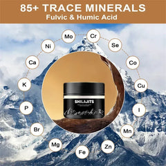 1000mg Pure Shilajit Resin Mineral Supplements Himalaya Original with 85+ Trace Minerals Fulvic Acid for Beauty Health Wholesale 1000mg Pure Shilajit Resin Mineral Supplements Himalaya Original with 85+ Trace Minerals Fulvic Acid for Beauty Health Wholesale