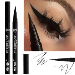 1/2 PCS Black Quick-Dry Eyeliner Pencil - 24H Lasting Smooth Matte Waterproof Anti-Smudge Liquid Eyeliner Makeup for Eyes 1/2 PCS Black Quick-Dry Eyeliner Pencil - 24H Lasting Smooth Matte Waterproof Anti-Smudge Liquid Eyeliner Makeup for Eyes