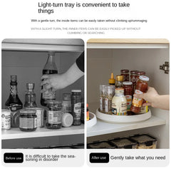 1/4 قطعة قابلة للدوران 360 درجة ومضادة للانزلاق، رف تخزين دائري متعدد الوظائف لتخزين أدوات المائدة والبهارات 1/4 قطعة قابلة للدوران 360 درجة ومضادة للانزلاق، رف تخزين دائري متعدد الوظائف لتخزين أدوات المائدة والبهارات