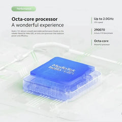 Xiaomi Redmi 13C global version showing MediaTek Helio G85 octa core processor graphic and performance specs Xiaomi Redmi 13C global version showing MediaTek Helio G85 octa core processor graphic and performance specs