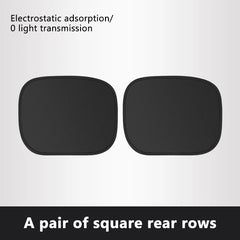 SEAMETAL Electrostatic Sun Visor for Car Side Window 4-Layer Sun Shade Curtains Anti-Glare UV-Blocker Auto Sun Protection Cover SEAMETAL Electrostatic Sun Visor for Car Side Window 4-Layer Sun Shade Curtains Anti-Glare UV-Blocker Auto Sun Protection Cover