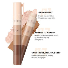 1PC 5 in 1, Eye Brightening, Pearlescent, Glitter, Multiple Shades, Long-lasting Eye Shadow Pen, Perfect Gift for Girls 1PC 5 in 1, Eye Brightening, Pearlescent, Glitter, Multiple Shades, Long-lasting Eye Shadow Pen, Perfect Gift for Girls