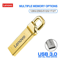 Lenovo 2TB USB3.0 Metal USB Flash Drive High Speed Pendrive 1TB 512GB Portable Usb Pen Drive Waterproof Memoria Usb Flash Disk Lenovo 2TB USB3.0 Metal USB Flash Drive High Speed Pendrive 1TB 512GB Portable Usb Pen Drive Waterproof Memoria Usb Flash Disk