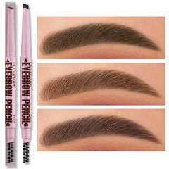 2 in1 Eyebrow pencil professional Cosmetics makeup for women 5 Colors Waterproof Eyebrow Tattoo brush Long Lasting eyebrow pen 2 in1 Eyebrow pencil professional Cosmetics makeup for women 5 Colors Waterproof Eyebrow Tattoo brush Long Lasting eyebrow pen