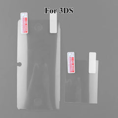 1PCS Top Bottom HD Clear Protective Film For Nintend DSL NDSL for 2DS New 3DS XL LCD Screen Protector 1PCS Top Bottom HD Clear Protective Film For Nintend DSL NDSL for 2DS New 3DS XL LCD Screen Protector