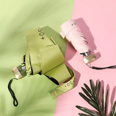 1Pc 55% Off Mini Sun Umbrella Pocket Rain Umbrella Vinyl Folding UV Ultraviolet Protection Sun Shade Pocket Parasol Capsule 1Pc 55% Off Mini Sun Umbrella Pocket Rain Umbrella Vinyl Folding UV Ultraviolet Protection Sun Shade Pocket Parasol Capsule