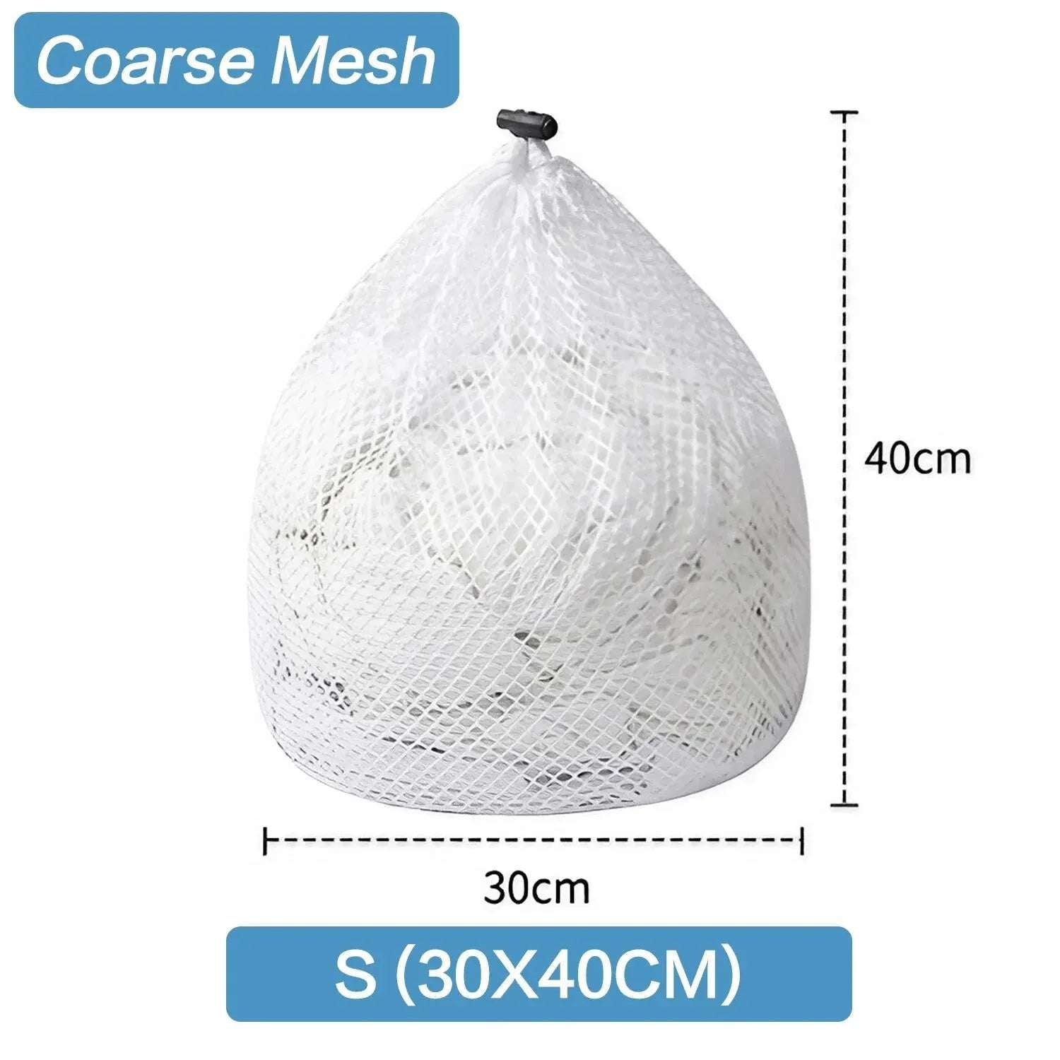 1PC Mesh Laundry Bag - Machine Washable Drawstring Design Travel Wash Bag for Blouses, Hosiery, Stockings, and Underwear 1PC Mesh Laundry Bag - Machine Washable Drawstring Design Travel Wash Bag for Blouses, Hosiery, Stockings, and Underwear