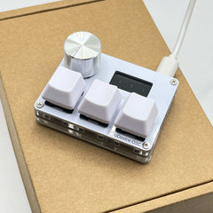 O3C SayoDevice OSU O3C Rapid Trigger Hall Switches Magnetic Pink Switches Keyboard With Knob Screen Copy Paste Shotcut O3C SayoDevice OSU O3C Rapid Trigger Hall Switches Magnetic Pink Switches Keyboard With Knob Screen Copy Paste Shotcut