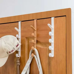 No Punching 5 Hooks Door Rear Hook Wrought Iron Clothes Bag Hanger Hat Sundries Storage Rack Hanger Home Bathroom Organizer No Punching 5 Hooks Door Rear Hook Wrought Iron Clothes Bag Hanger Hat Sundries Storage Rack Hanger Home Bathroom Organizer