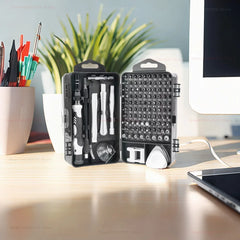 115 in 1 Multifunctional Precision Magnetic Screwdriver Set Computer PC Mobile Phone Equipment Repair Screwdrive Kit Hand Tools 115 in 1 Multifunctional Precision Magnetic Screwdriver Set Computer PC Mobile Phone Equipment Repair Screwdrive Kit Hand Tools