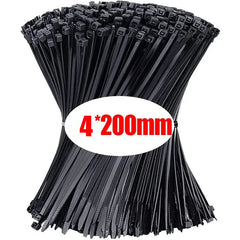 1000/100Pcs Nylon Cable Ties Self-locking Cord Ties Straps Adjustable Cables Fastening Loop Home Office Wire Zip Ties Wholesale 1000/100Pcs Nylon Cable Ties Self-locking Cord Ties Straps Adjustable Cables Fastening Loop Home Office Wire Zip Ties Wholesale