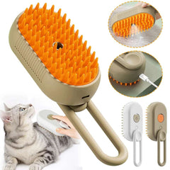Steam Brush Cat Brush Cats Vaporizer Pet Hair Brush Remover Pets Cleaning Steamy Spray Massage Comb 3in1 Grooming Supplies Steam Brush Cat Brush Cats Vaporizer Pet Hair Brush Remover Pets Cleaning Steamy Spray Massage Comb 3in1 Grooming Supplies