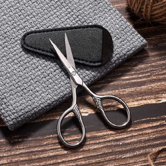 1Pc Stainless Steel Small Makeup Grooming Scissors Eyebrows For Manicure Nail Cuticle Beard And Mustache Trimmer Nose Hair Tool 1Pc Stainless Steel Small Makeup Grooming Scissors Eyebrows For Manicure Nail Cuticle Beard And Mustache Trimmer Nose Hair Tool