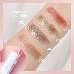 2 In 1 Pearly Highlighter Eyeshadow Stick Makeup Waterproof Long Lasting Glitter Eyeshadow Eyeliner Stick Eyes Makeup Cosmetics 2 In 1 Pearly Highlighter Eyeshadow Stick Makeup Waterproof Long Lasting Glitter Eyeshadow Eyeliner Stick Eyes Makeup Cosmetics