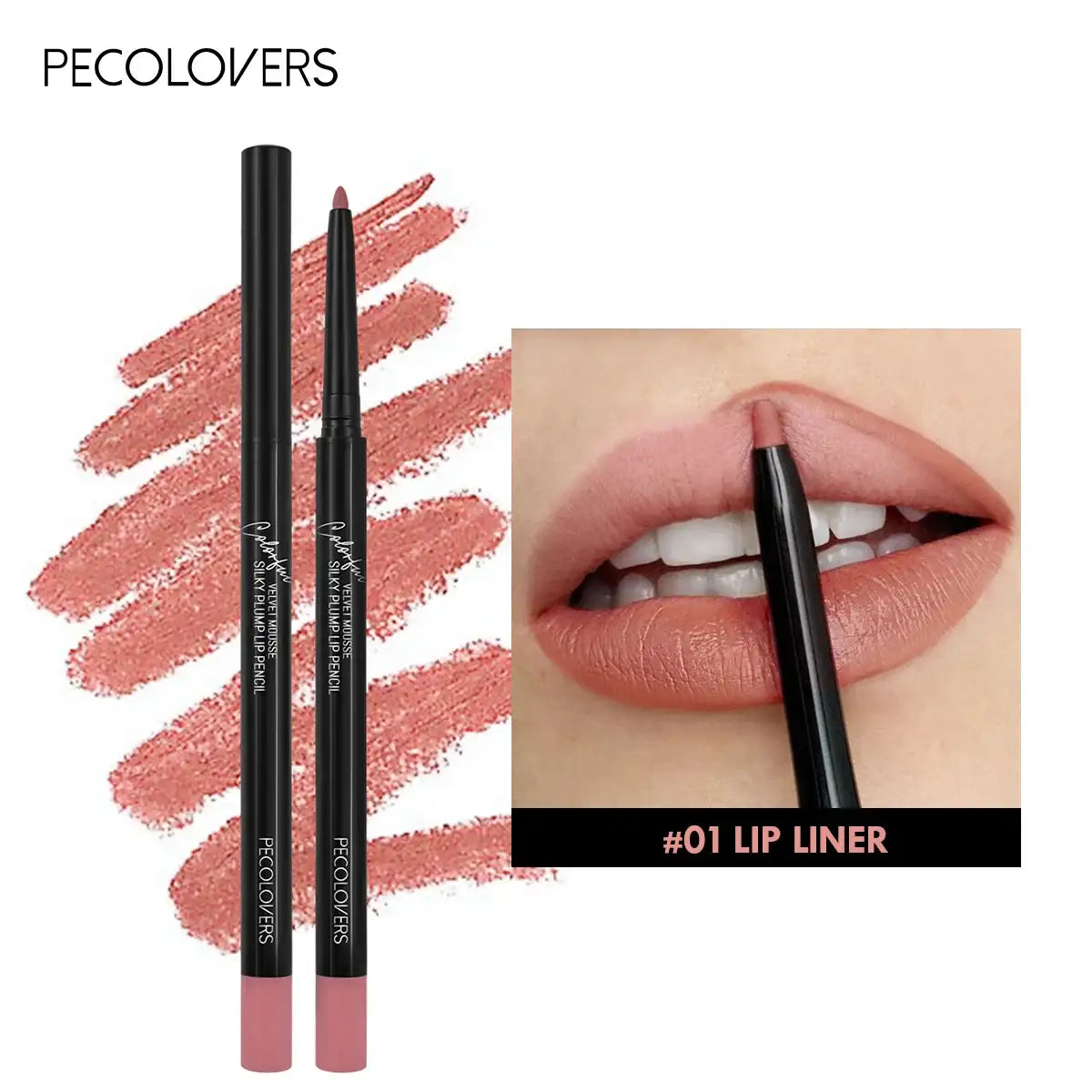 Waterproof Matte Lipliner Pencil Red Contour Tint Lipstick Long Lasting Non-stick Cup Moisturising Lips Makeup 12 Colors Waterproof Matte Lipliner Pencil Red Contour Tint Lipstick Long Lasting Non-stick Cup Moisturising Lips Makeup 12 Colors