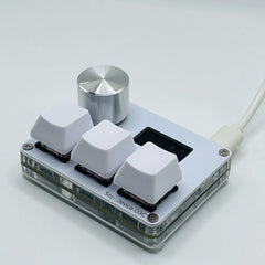 O3C SayoDevice OSU O3C Rapid Trigger Hall Switches Magnetic Pink Switches Keyboard With Knob Screen Copy Paste Shotcut O3C SayoDevice OSU O3C Rapid Trigger Hall Switches Magnetic Pink Switches Keyboard With Knob Screen Copy Paste Shotcut