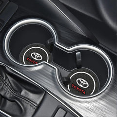 1/2Pcs Car Anti-Slip Silicone Pad Water Cup Holder Drink Coaster Accessories For Toyota Chr Verso Hiace Prius Yaris Trd Corolla 1/2Pcs Car Anti-Slip Silicone Pad Water Cup Holder Drink Coaster Accessories For Toyota Chr Verso Hiace Prius Yaris Trd Corolla
