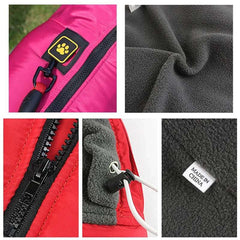 Waterproof Dog Clothes for Large Dogs Winter Warm Big Dog Jackets Padded Fleece Pet Coat Safety Reflective Design Dog Clothing Waterproof Dog Clothes for Large Dogs Winter Warm Big Dog Jackets Padded Fleece Pet Coat Safety Reflective Design Dog Clothing