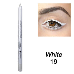 14-Color Colourful Eyeliner Pen, High Pigmented Pearly Shimmer Metallic Smokey Punk Gothic Style Eyeliner, Long Lasting Waterpro 14-Color Colourful Eyeliner Pen, High Pigmented Pearly Shimmer Metallic Smokey Punk Gothic Style Eyeliner, Long Lasting Waterpro