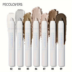 1PC Waterproof Eyeshadow Sticks Long Lasting High Pigmented Shimmer Glitter And Matte Neutral Brown Eyeshadow Pencil Crayon 1PC Waterproof Eyeshadow Sticks Long Lasting High Pigmented Shimmer Glitter And Matte Neutral Brown Eyeshadow Pencil Crayon