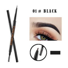 1.5mm fine eyebrow pencil with double head automatic rotation, one line eyebrow pencil waterproof and makeup free makeup pen 1.5mm fine eyebrow pencil with double head automatic rotation, one line eyebrow pencil waterproof and makeup free makeup pen